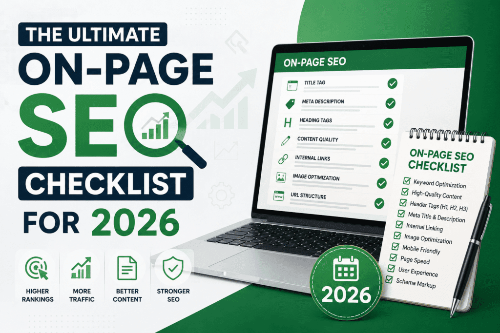 The Ultimate On-Page SEO Checklist for 2026