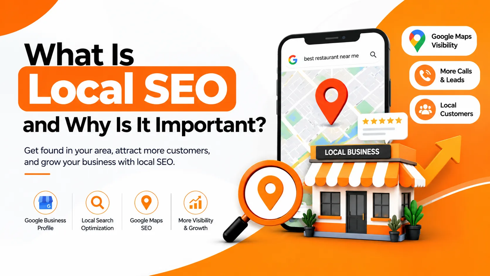 What is local SEO and why is it important for improving Google Maps visibility and attracting local customers