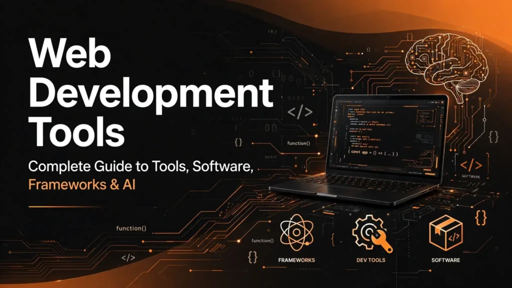 Modern web development tools, frameworks, and AI software landscape
